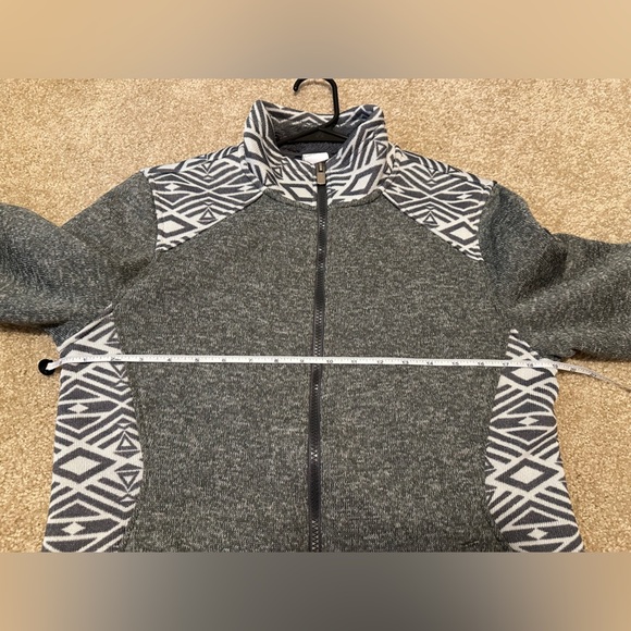 Cinch Women's Sweater Knit Jacket Heather Charcoal Size M - Picture 11 of 14